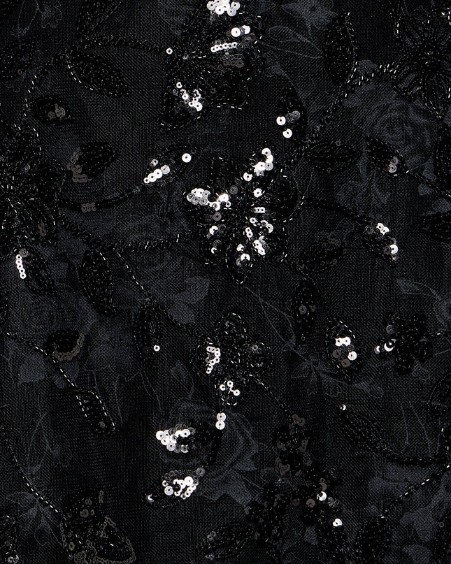 Lorelei Lace Up Floral Velvet Mini Dress
