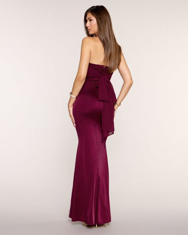 Laurel Tie-Back Mermaid Formal Dress