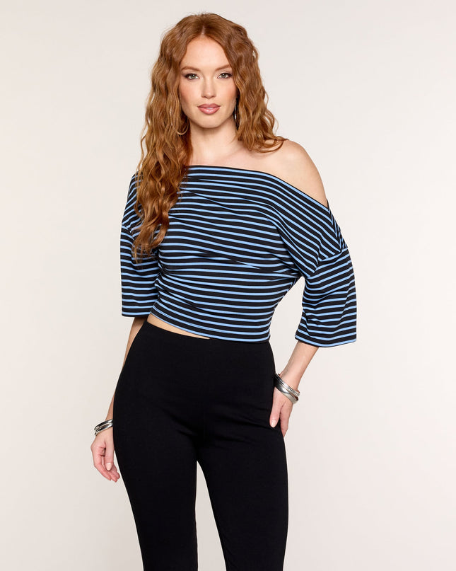 Plans Optional Striped Dolman Top