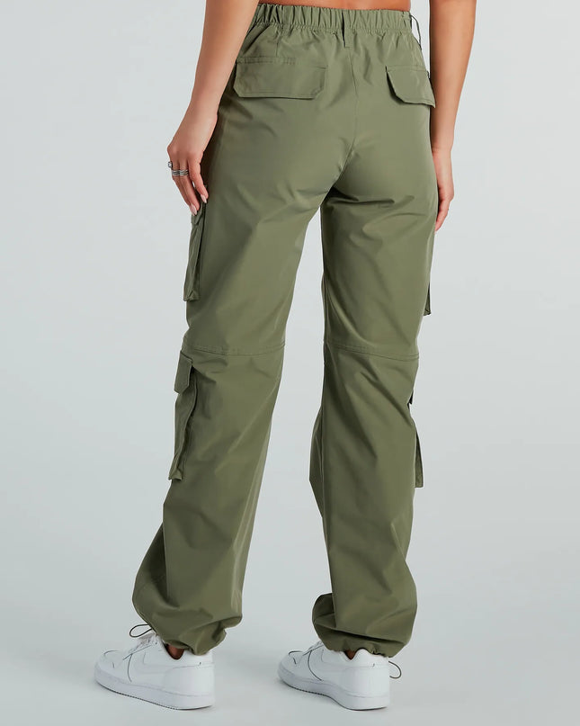 Out For The Day High-Rise Cargo Pants