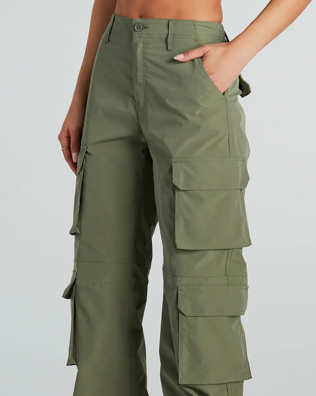 Out For The Day High-Rise Cargo Pants