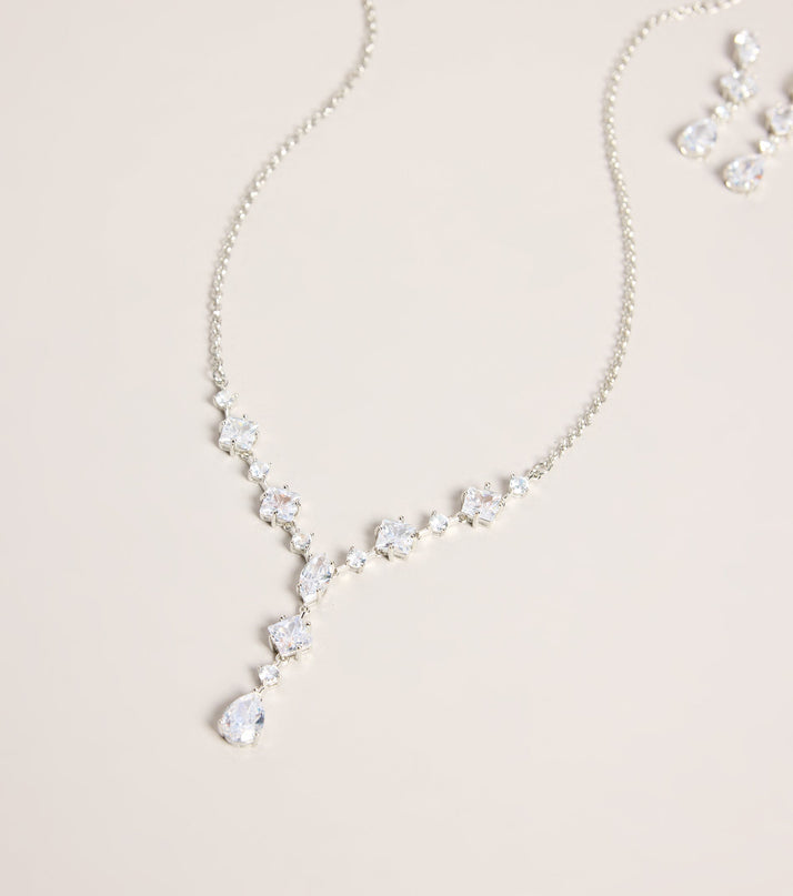 Polished Grace Rhinestone Jewelry Set