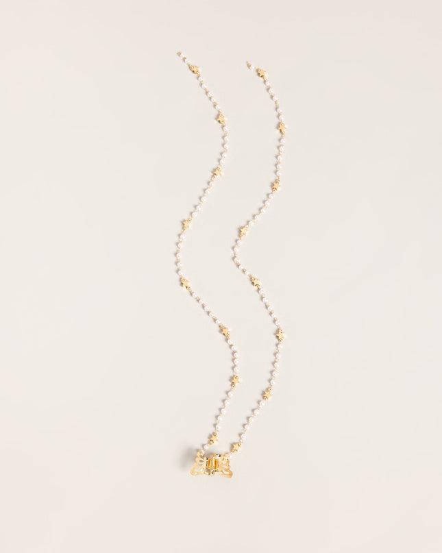 Wish Upon It Pearl Star Hair Clip