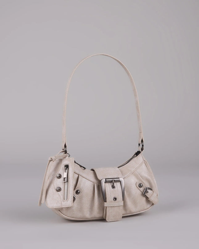 High Rating Buckle Strap Shoulder Bag