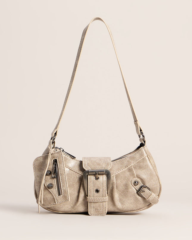 High Rating Buckle Strap Shoulder Bag