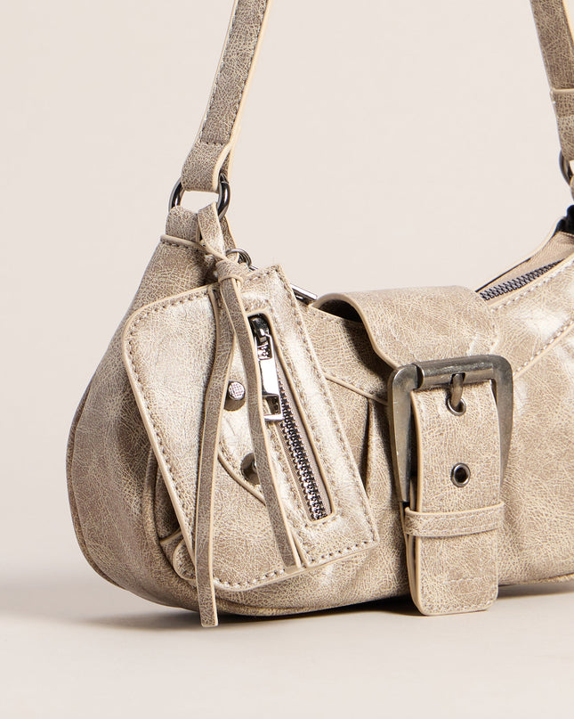 High Rating Buckle Strap Shoulder Bag