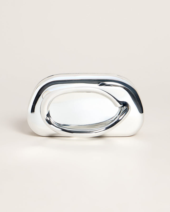 Finishing Touches Metallic Clutch Bag