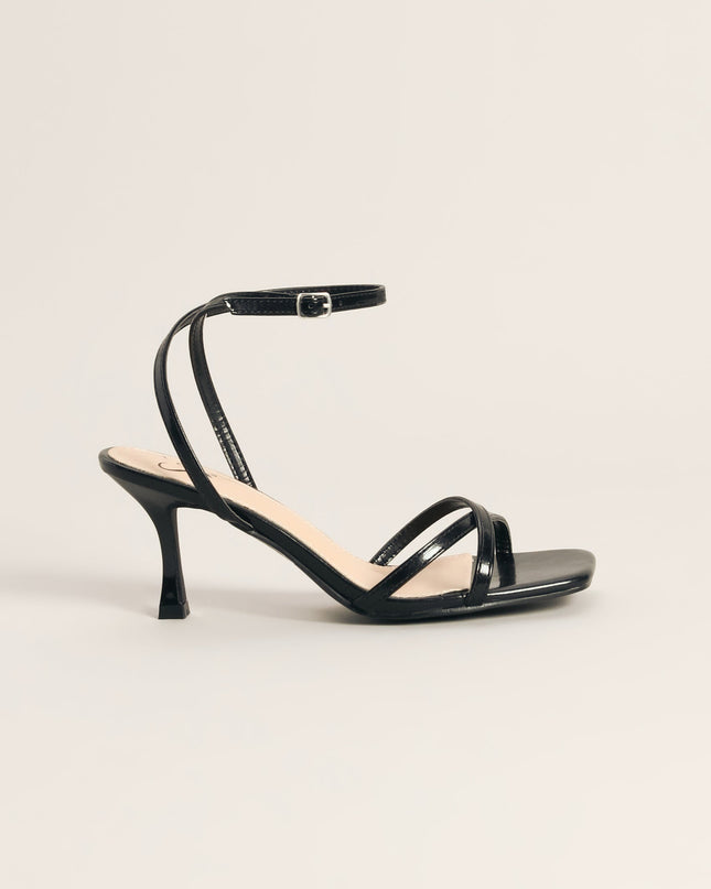 Plans Came Up Square Toe Kitten Heels