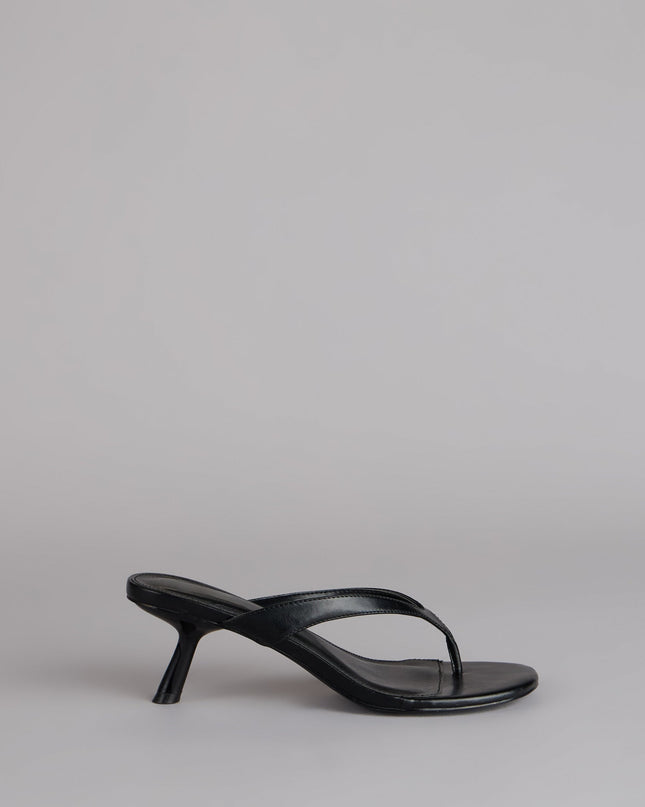 Exactly The Vibe Thong Kitten Heels