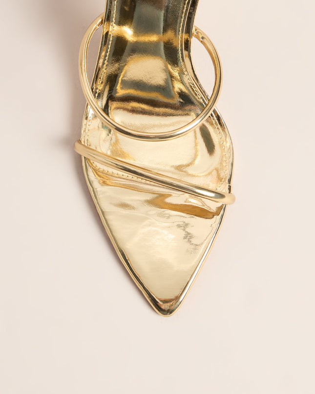 Double Take Multi-Strap Stiletto Heels