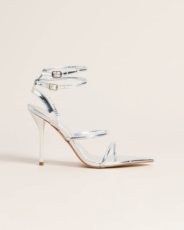 Double Take Multi-Strap Stiletto Heels