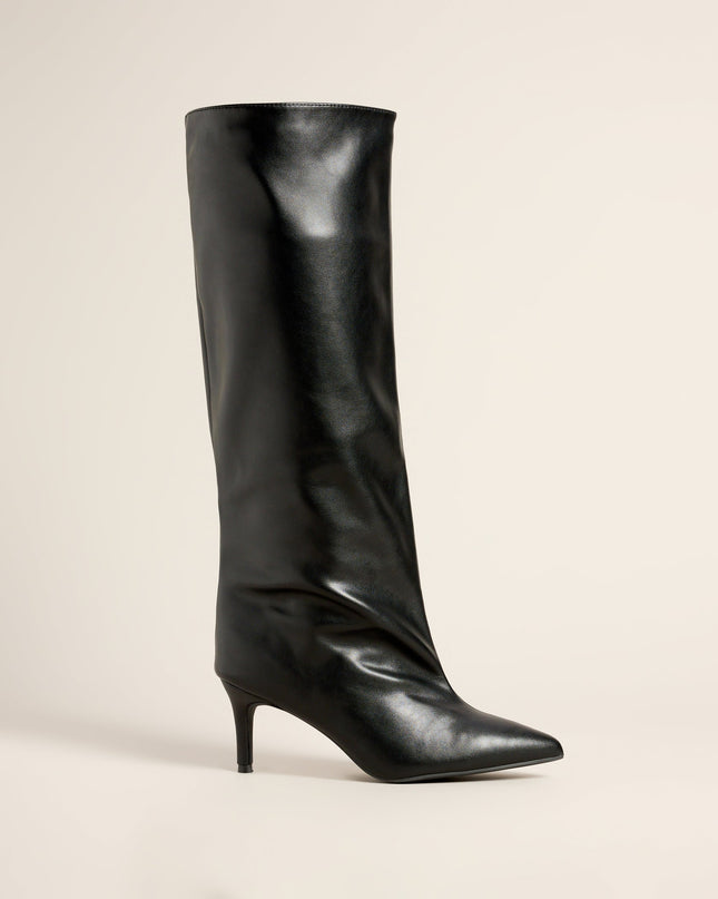 City Sleek Knee High Stiletto Boots